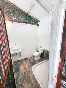 Koupelna v ubytování El Hamaquero Hostal EcoNativo