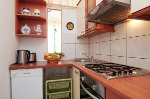Кухня или кухненски бокс в Apartment Stan Zadar