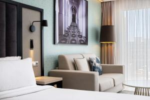 Katil atau katil-katil dalam bilik di Radisson Blu Resort Saidia Beach