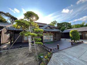 גינה חיצונית ב-一宿一景一生縁-千葉県市原市小谷田店