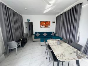 Posezení v ubytování LOFT-123