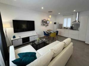 Køkken eller tekøkken på XXI E Apartamentos Morales & Arnal