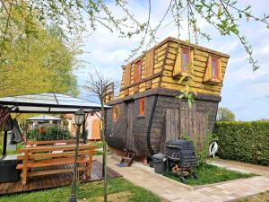 Zahrada ubytování Glamping Rajska vas