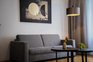 Posezení v ubytování JUNIK Apartments Oberhausen