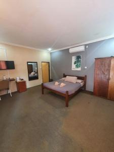 Postel nebo postele na pokoji v ubytování NKS Chalet