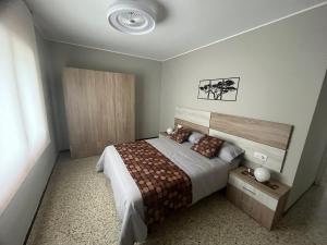 Postel nebo postele na pokoji v ubytování Cals Avis de Sau