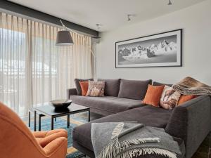 Posezení v ubytování Ascot Penthouse 160 m2 Matterhorn View