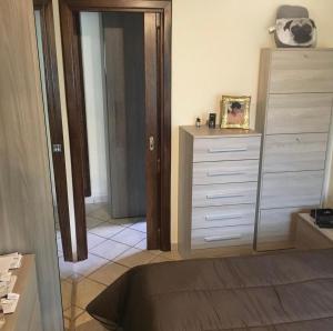 Voodi või voodid majutusasutuse Smarthome toas