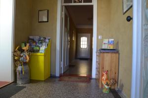 Η κουζίνα ή μικρή κουζίνα στο Ferienwohnung Nähe Dahme-Mark
