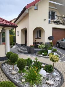 Vonkajšia záhrada v ubytovaní Domek pod Hyrką Bieszczady-Lesko