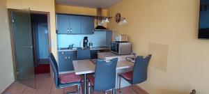 Køkken eller tekøkken på Apartment 350 mit Brockenblick