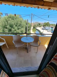 Balkon lub taras w obiekcie Christina Apartments On The River