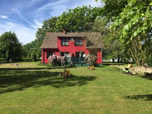 Zahrada ubytování Ferienhaus 1 _ Ferien im Gutspark