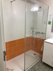 A bathroom at Bahia Colon