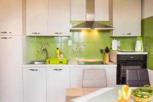 Kuchyň nebo kuchyňský kout v ubytování Apartment Mande