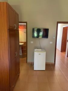 TV a/nebo společenská místnost v ubytování Bleta Rooms