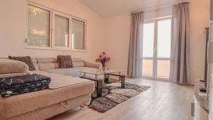 Posezení v ubytování Conte Čikara Apartment