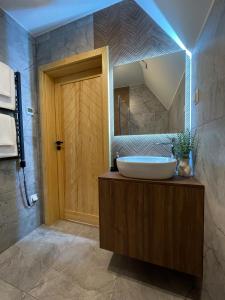 Bilik mandi di Apartamenty Gawronie Gniazdo