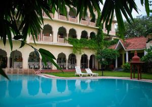Bazén v ubytování Hotel Bissau Palace nebo v jeho okolí
