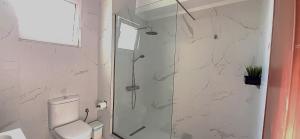 Kúpeľňa v ubytovaní Villa Irene, Lindos 10 mins