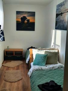Apartmá Vrbice客房内的一张或多张床位