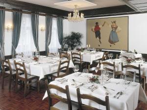 Ресторант или друго място за хранене в Hotel Löwen