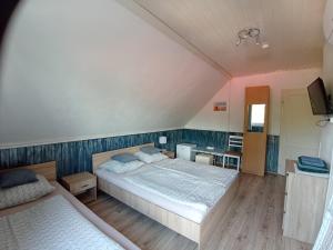 Una cama o camas en una habitación de Villa Suzy 6 fotos más