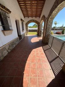 Balkón nebo terasa v ubytování Villa Los abuelos