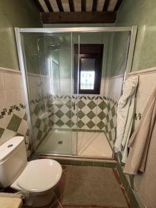 Koupelna v ubytování Villa Los abuelos