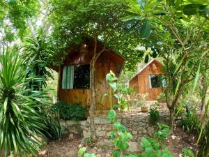 Zahrada ubytování Meo Homestay