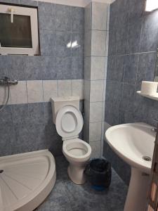Koupelna v ubytování VILA SAMI