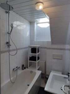 Koupelna v ubytování Ferienwohnung Olpe