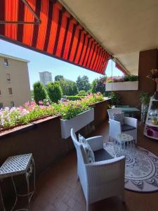 Un balcón o terraza en La Dama dei Fiori