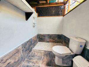 Koupelna v ubytování El Hamaquero Hostal EcoNativo