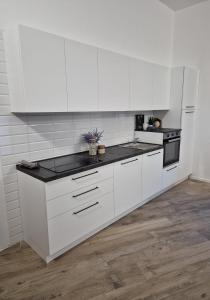 Una cocina o cocineta en Domu Oltremare