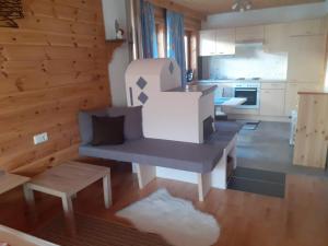 Kuchyň nebo kuchyňský kout v ubytování Appartement Claudia