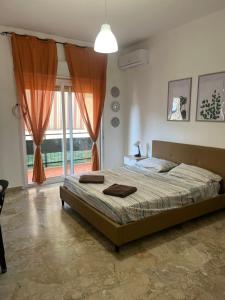 A bed or beds in a room at Il Fante locazione turistica