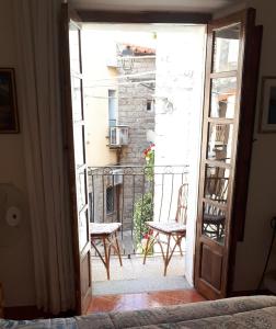 Balkón nebo terasa v ubytování Casa Meana