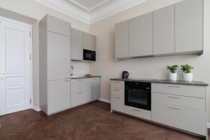 Kuchyňa alebo kuchynka v ubytovaní 3 bedroom Apartment with the balcony - Rejtana 10