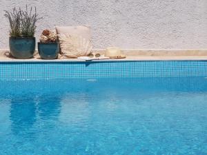 Πισίνα στο ή κοντά στο Villa Leca with heated private pool & sauna