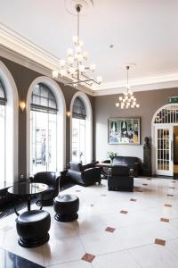 Część wypoczynkowa w obiekcie Hotel Borg by Keahotels