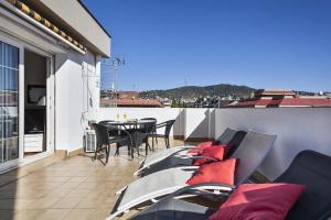 Nespecifikovaný výhled na hory nebo výhled na hory při pohledu z apartmánu