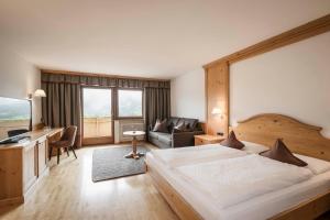 Postel nebo postele na pokoji v ubytování Hotel Onach