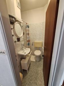 Koupelna v ubytování Apartmani Lisičina