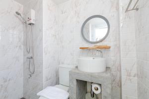 Koupelna v ubytování Haksabai Hotel Chiangrai โรงแรมฮักสบาย เชียงราย