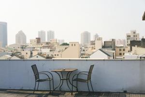 Balkón nebo terasa v ubytování Loft18 Hostel