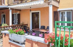 Balkon lub taras w obiekcie Apartment Valtursko Polje I