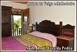 Postel nebo postele na pokoji v ubytování Quinta da Veiga e Malhadoira