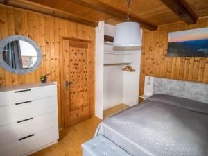 Postel nebo postele na pokoji v ubytování Gartlfallblick 1-4 Pers