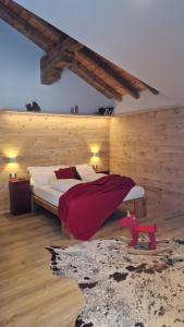 Postel nebo postele na pokoji v ubytování B&B La Paganina